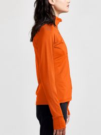 Midlayer Jacke Damen Orange